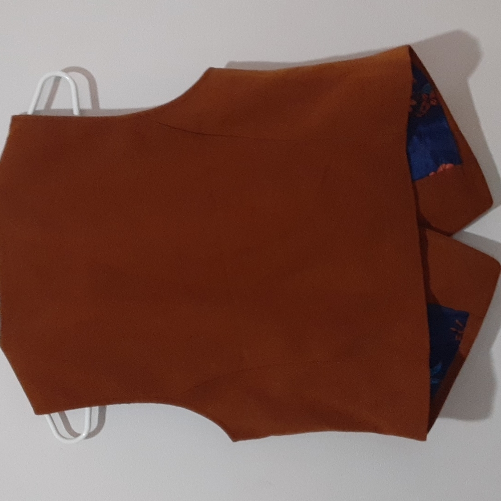 Finishing touches vest in burnt orange - Picture 11 of 16